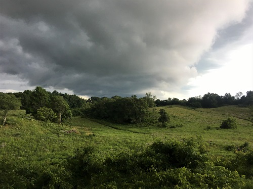 Storm clouds